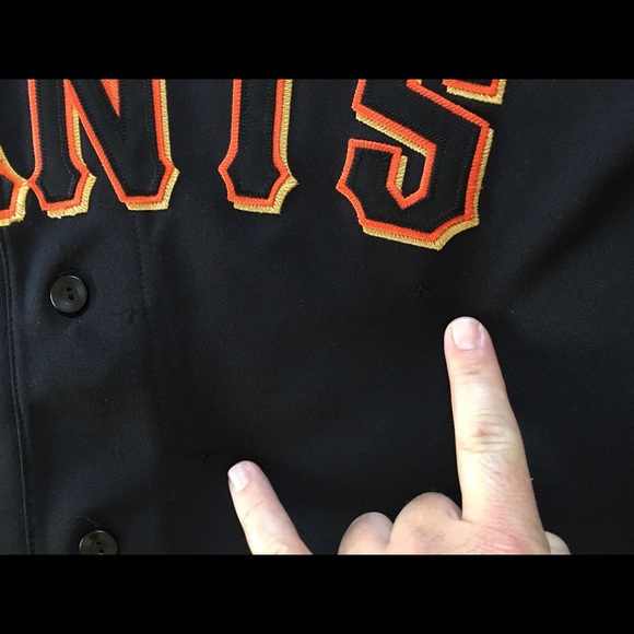 Men’s XL Black SF Giants Jersey SOLD ELSEWHERE - Picture 5 of 5